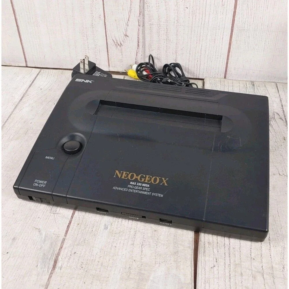 SNK NEO-GEO X Limited Edition Console - DOCK + CABLES ONLY - Tested Working
